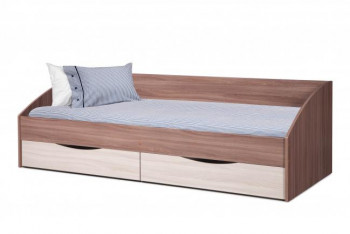 Кровать одинарная "Фея-3" (симметричная) в Улыбино - ulybino.mebel54.com | фото