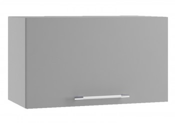 Норд ШВГ 600 Шкаф верхний горизонтальный (Софт смок/корпус Белый) в Улыбино - ulybino.mebel54.com | фото
