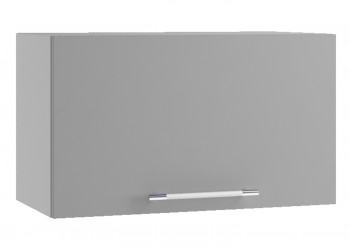 Ройс ПГ 600 Шкаф верхний горизонтальный (Графит софт/корпус Серый) в Улыбино - ulybino.mebel54.com | фото